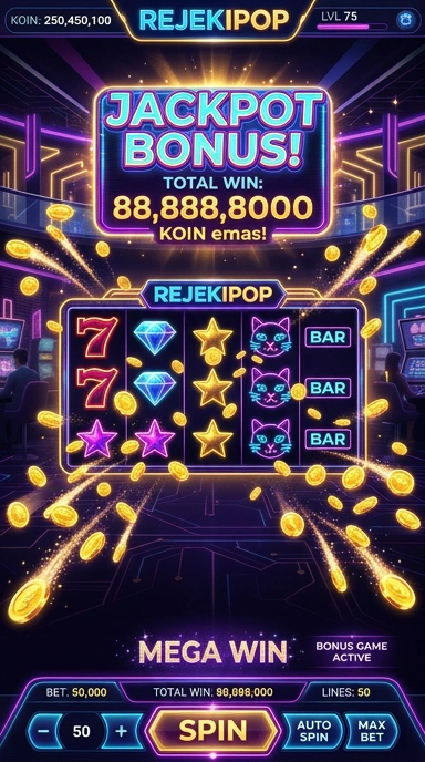 Tampilan halaman unduh aplikasi di RejekiPop yang sederhana dan efisien.